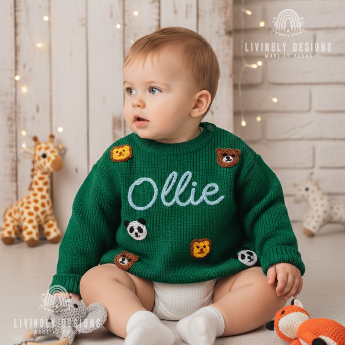 Custom Name Athlete Themed Sweater