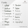 FONTS