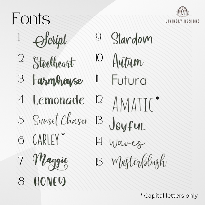 FONTS