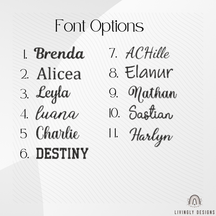 Font Options