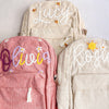 Personalized Name Toddler Backpack | Kids School Bag | Hand Embroidered | Custom Keepsake | Preschool Kindergarten Backpack