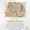 Personalized Name Baby Toddler Sweater & Shorts Set | Baby Gift Set | Personalized Keepsake | Hand-Embroidered Sweater |Custom Clothing Gift