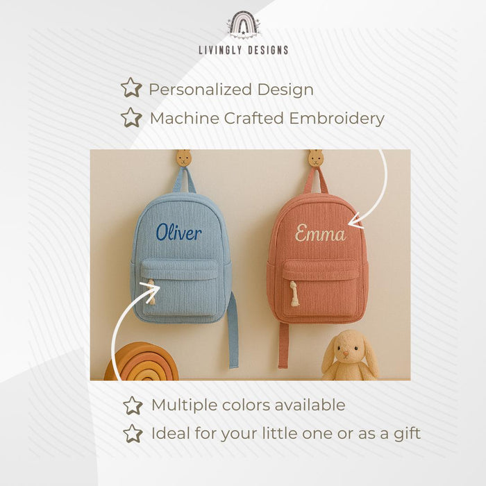 Custom Toddler Preschool & Kindergarten Backpack