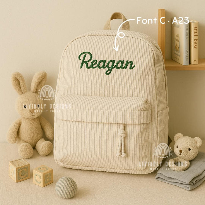 Custom Toddler Preschool & Kindergarten Backpack