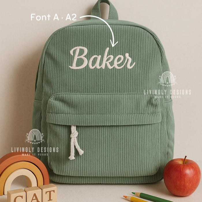 Custom Toddler Preschool & Kindergarten Backpack