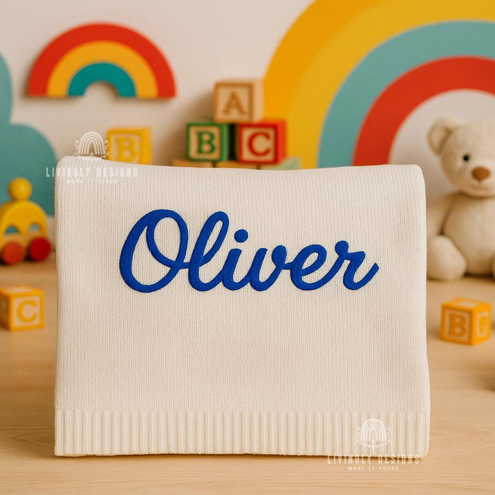 Stitched Baby Blanket