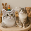 Custom Pet Pillow: Personalized Dog Cat Photo Gift, Double-Sided Print