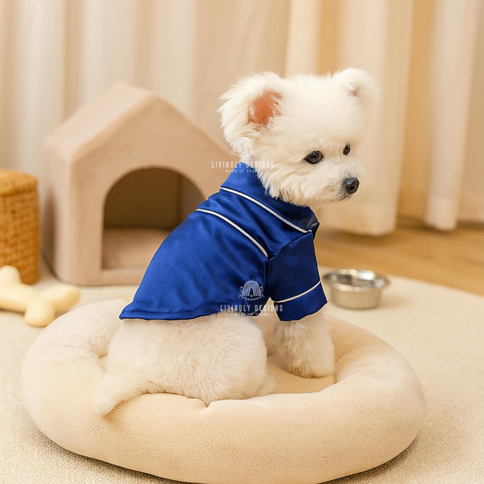 Custom Name Pet Pajamas | Custom Embroidered Sleepwear | Personalized Pet Pajamas | Custom Name Dog or Cat Outfit | Perfect Gift Pet Parents