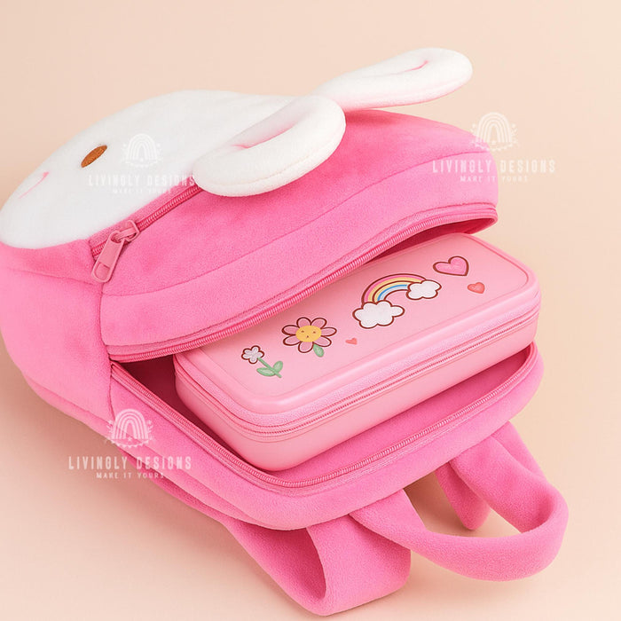 Personalized Plush Kids Backpack Cartoon Animals