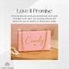 Personalized Acrylic Box Clutch: Custom Embroidered Name Wedding Purse