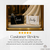 Personalized Acrylic Box Clutch: Custom Embroidered Name Wedding Purse