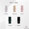 Personalized PU Leather Makeup Brush Holder: Embroidered Travel Pen Cup
