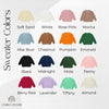 Custom Embroidered Halloween Sweater: Personalized Toddler Ghost, Pumpkin Outfit