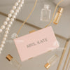 Personalized Acrylic Box Clutch: Custom Embroidered Name Wedding Purse