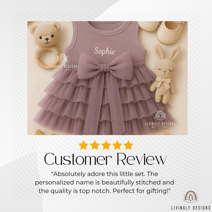 Girls Top & Skirt Set