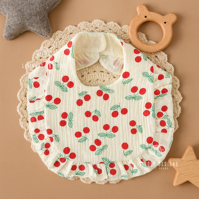 Personalized Embroidered Patterned Baby Bib