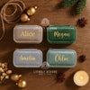 Personalized Velvet Jewelry Case | Custom Travel Jewelry Box with Name | Bridesmaid Gift, Birthday Gift, Wedding Keepsake