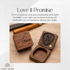 Personalized Walnut Guitar Pick Set: Engraved Magnetic Box, Musician Gift