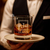 Personalized Ice Hockey Whiskey Glass: Engraved Beer Cup, Heat-Resistant Gift