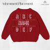 Custom Embroidered Halloween Sweater: Personalized Toddler Ghost, Pumpkin Outfit