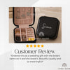Personalized Jewelry Storage Box: Custom Bridesmaid Gift Wedding Jewelry Holder Organizer
