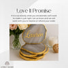Personalized Resin Agate Coasters: Metallic Rim, Custom Wedding Decor