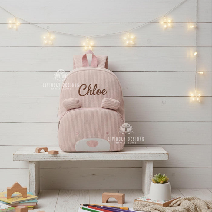 Personalized Name Animal Backpack