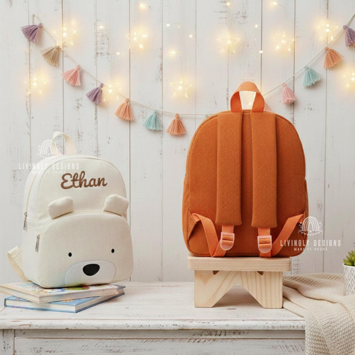 Personalized Name Animal Backpack