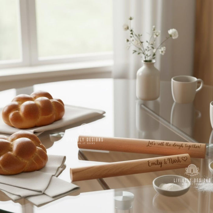 Personalized Name Wooden Rolling Pin
