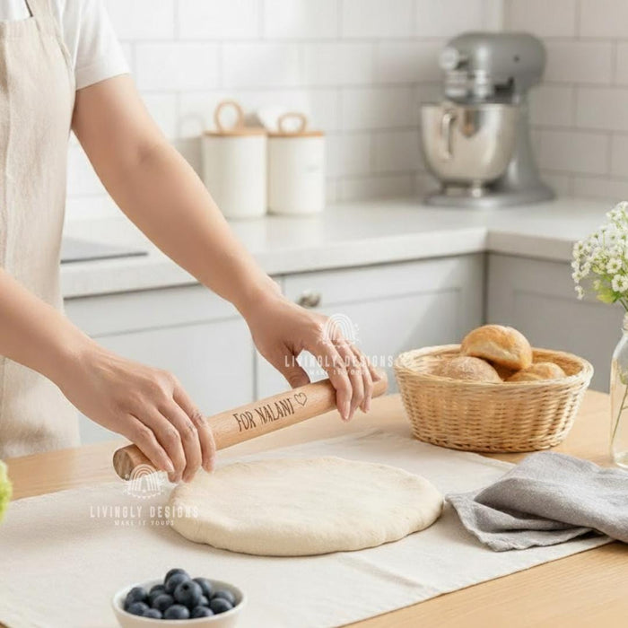 Personalized Name Wooden Rolling Pin