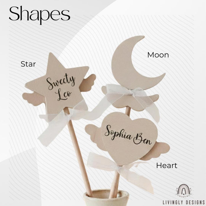 Personalized Wooden Baby Name Prop