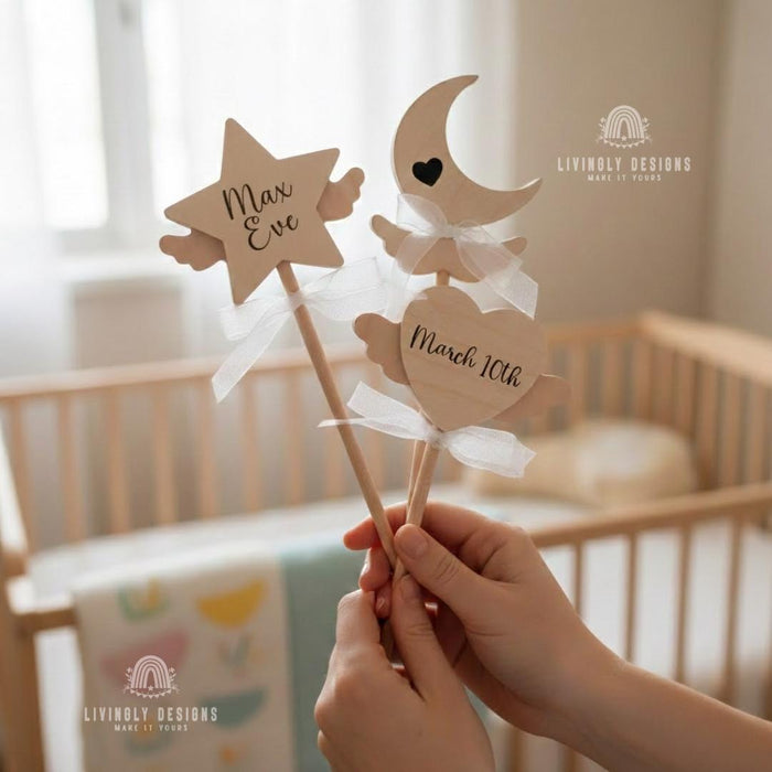 Personalized Wooden Baby Name Prop