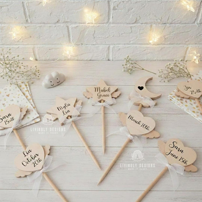 Personalized Wooden Baby Name Prop