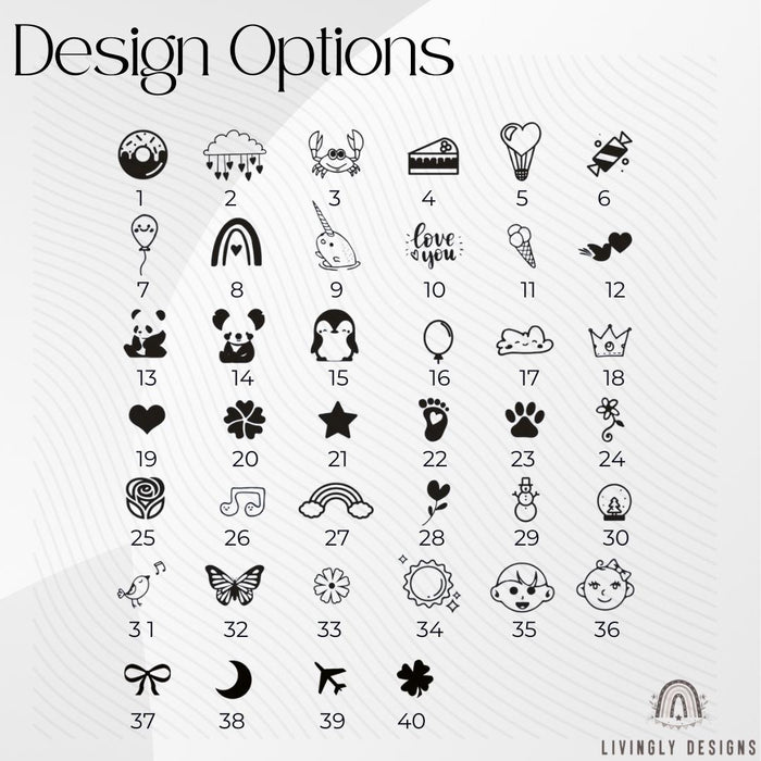 Personalized Wooden Baby Name Prop