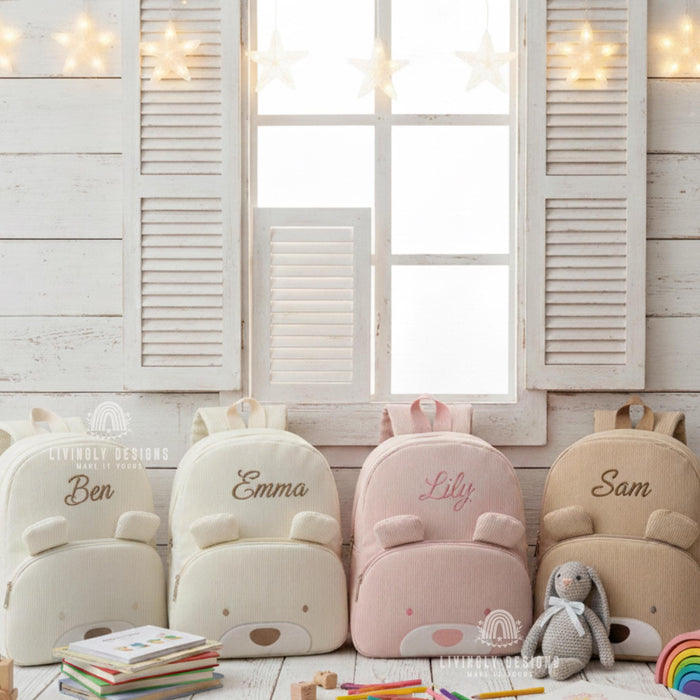Personalized Name Animal Backpack