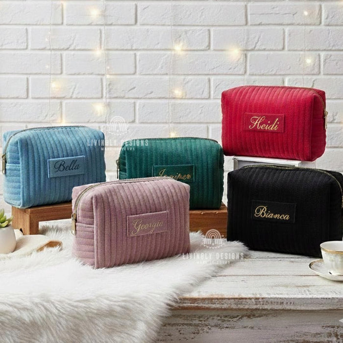 Custom Name Cosmetic, Travel Makeup Bag