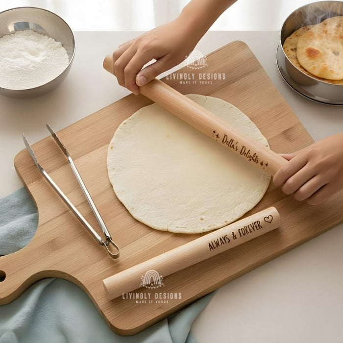 Personalized Name Wooden Rolling Pin