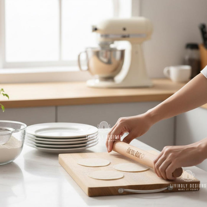 Personalized Name Wooden Rolling Pin