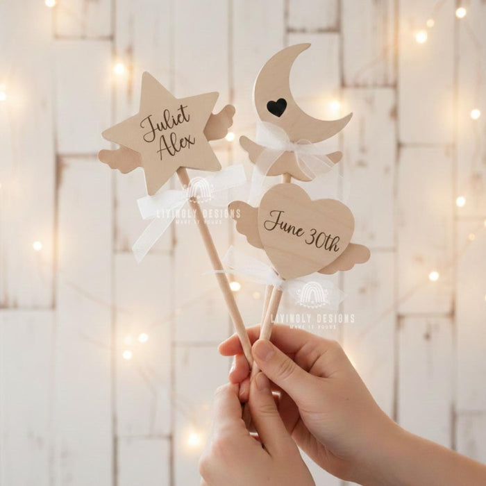 Personalized Wooden Baby Name Prop