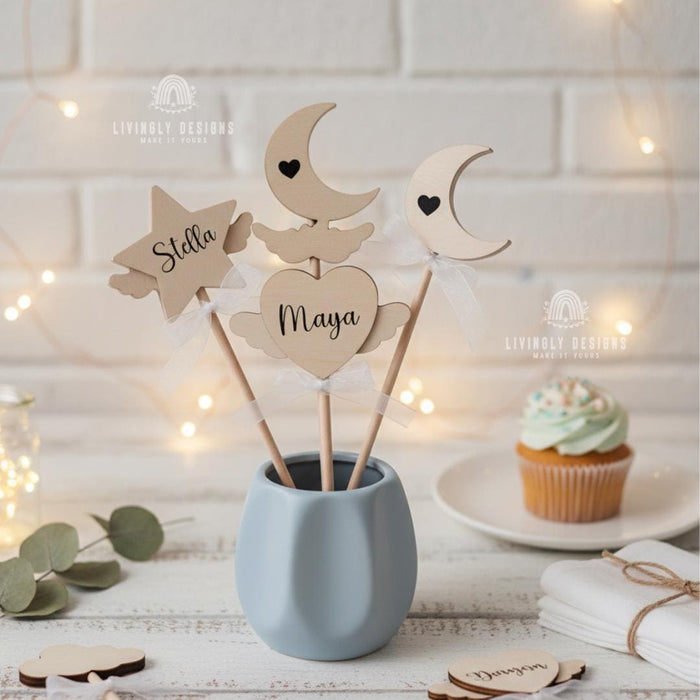 Personalized Wooden Baby Name Prop