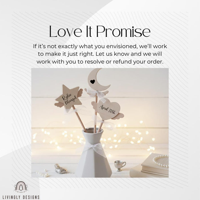 Personalized Wooden Baby Name Prop