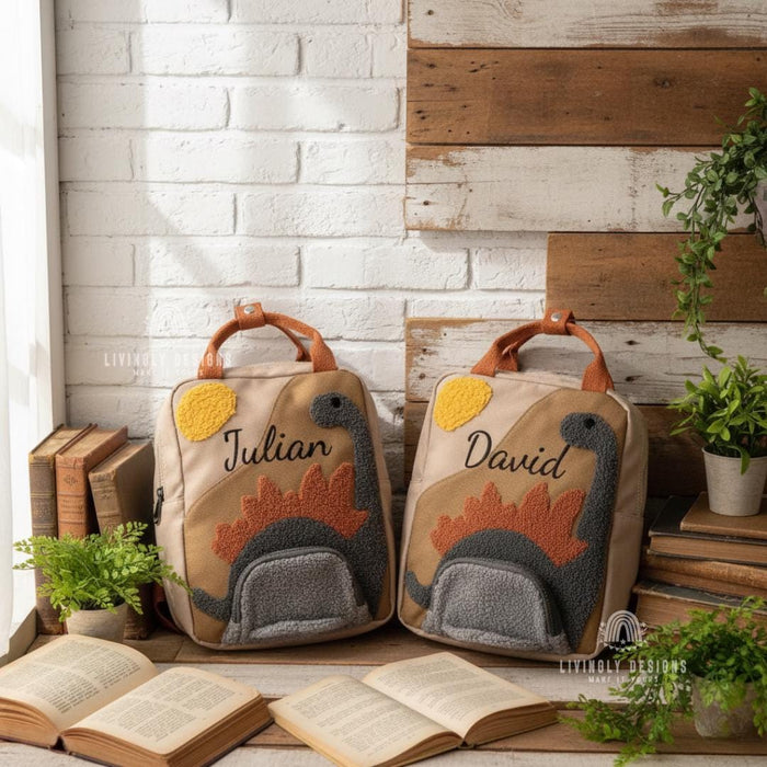 Personalized Dinosaur Backpack for Kids