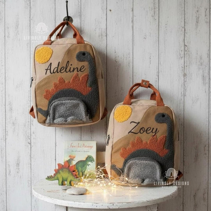 Personalized Dinosaur Backpack for Kids