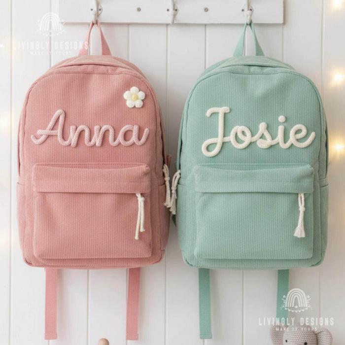 Custom Name Kids Lunch Bag & Backpack Set
