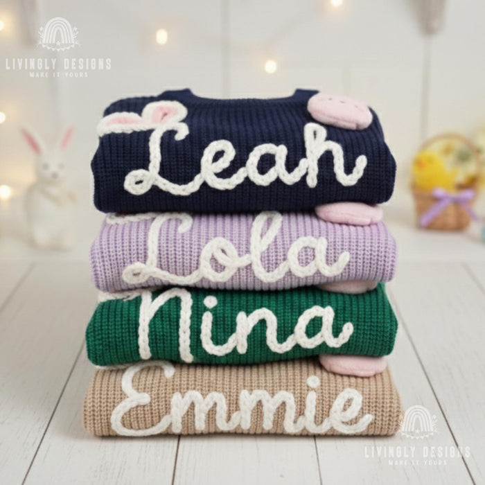 Personalized Baby & Kids Jumper with Bunny Ears