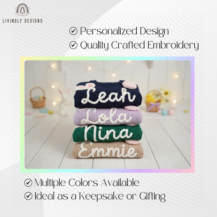 Personalized Baby & Kids Jumper with Bunny Ears