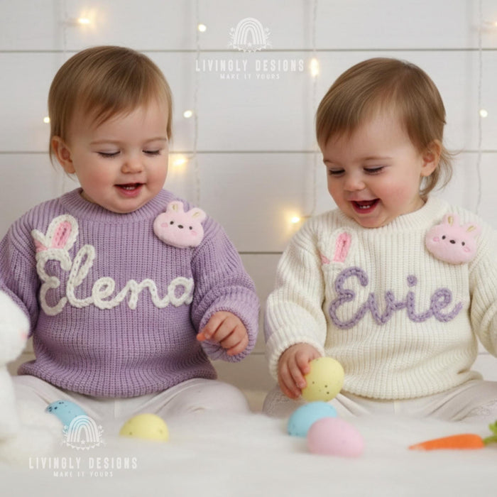 Personalized Baby & Kids Jumper with Bunny Ears