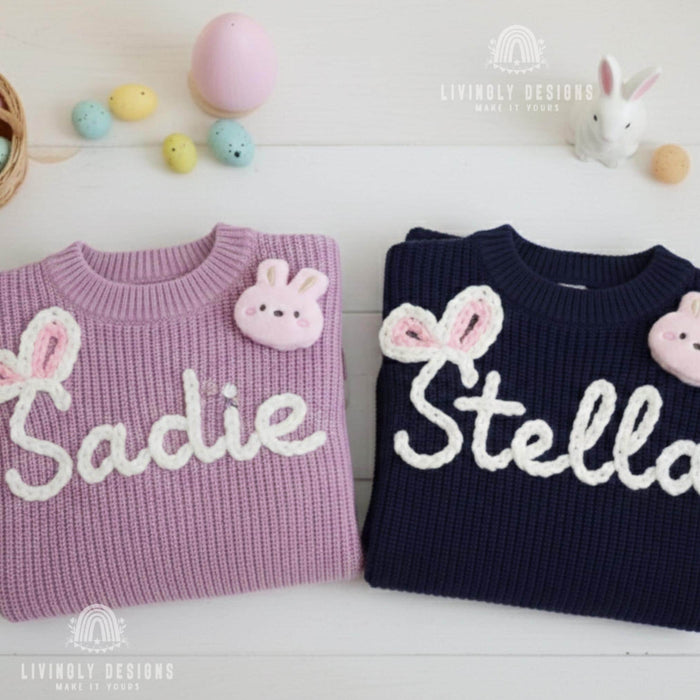 Personalized Baby & Kids Jumper with Bunny Ears