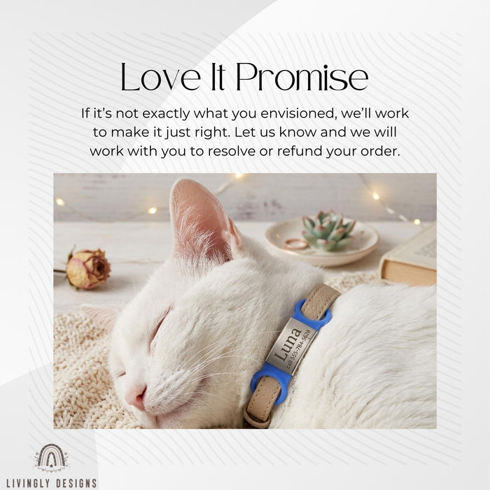 Personalized Dog ID Tag: Custom Engraved Collar Plate for Pets