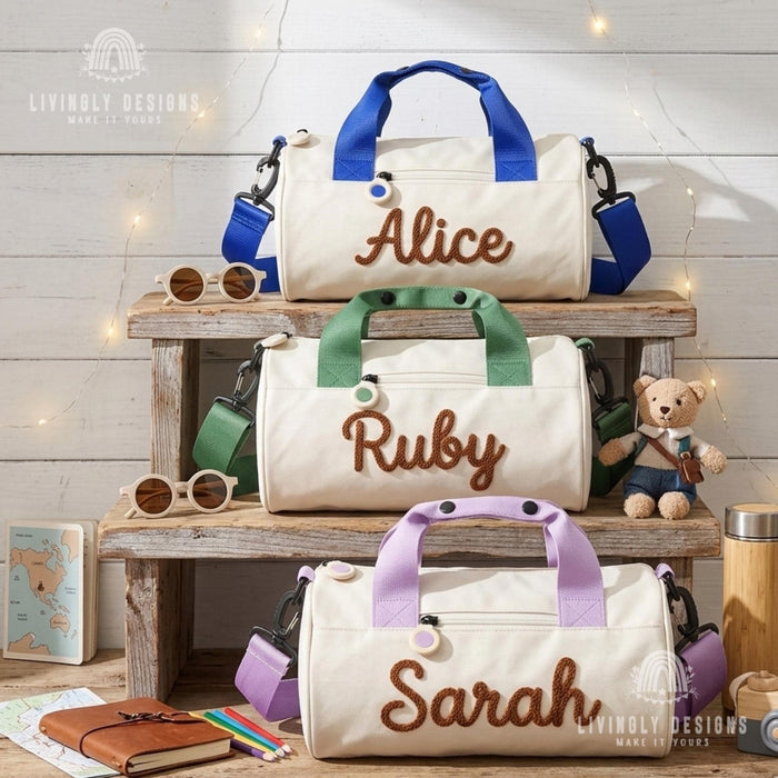 Personalized Name Travel/Duffle Bag for Kids